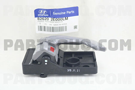 Kapı Kolu Tucson 05-09 İç Siyah Sağ (Oem No: 82620-2E000Lm)