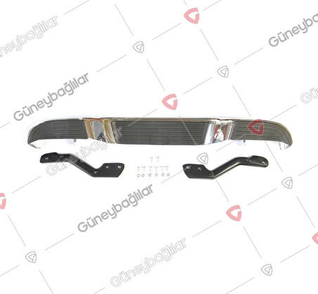 Tampon Hılux Arka  98-05 Krom Altı Oval Bağlantı Braketleriyle Set (Oem No: 52105-35210)