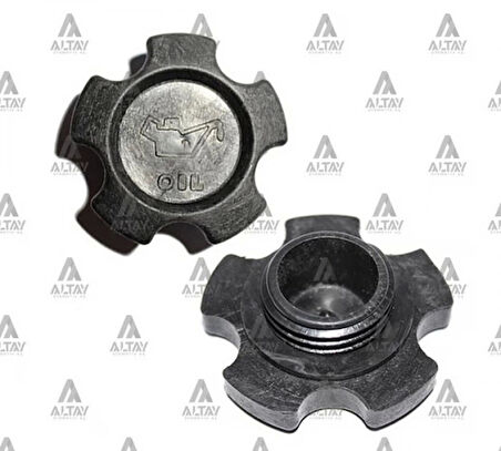 Kapak Motor Yağ Pıckup D21-D22  Tüm Binek (Yerli) (2 Adet) (Oem No: 15255-D5502 - 28166)