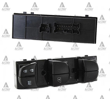 Düğme Cam Açma Qashqai Ön Sol  Note (1 Adet) (Oem No: 25401-Bb65B60B25401-4Ea1A)