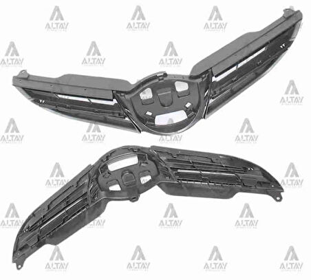 2013-2015 Toyota Auris Ön Panjur Siyah Nikelaj Çıtasız (Tw) (Adet) (Oem No:5311402260)