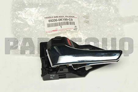 Kapı Kolu Hılux 15-19 İç Krom Sol (Oem No: 69206-0K100)