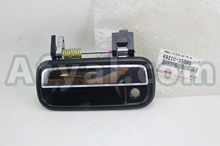 Kapı Kolu Hılux  98-05 Ön Dış Siyah+Krom Sol (Oem No: 69220-35080)