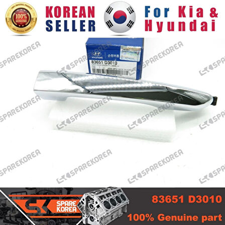 Kapı Kolu Tucson 15-19 Arka Dış Sol (Oem No: 83651-D3010)
