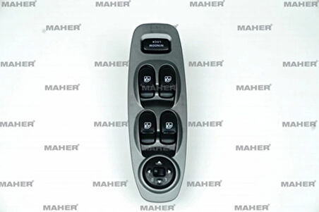 Cam Açma Anahtarı Ön Sol Accent 2000-2005 (Ayna Ayar Anahtarlı) (Adet) (Oem No:9357025020Yn)