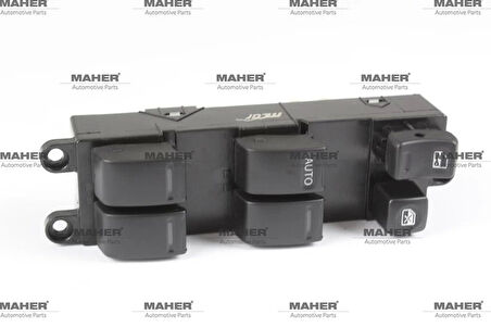 Düğme Cam Açma Pıckup 03= Ön Sol  Almera  Maxıma  X-Trail (1 Adet) (Oem No: 25401-4Y10025401-4M500)
