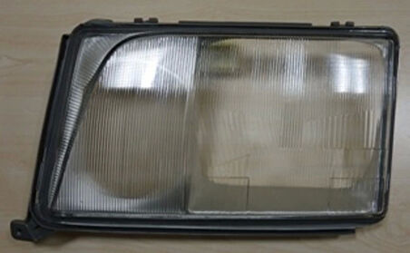 1993-1995 Mercedes E Class W124- Far Camı Sol Çerçevesi İle Birlikte Famella Adet