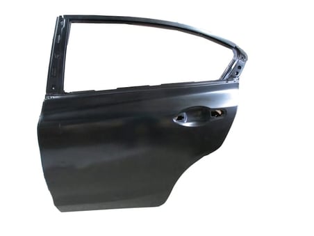 Honda Civic Sedan 2012-2016 Arka Kapı Komple Sol Siyah (İceli - Çekomastikli) (Tw) (Oem No: (67550-Ts6-H00))