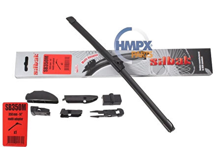 Sılecek Süpürgesı Ön Muz Tıp 350 Mm / Multı Aparatlı (Adet) Ford Connect/Anadol Bm Bm (Oem No: 2T1A 17402 Ac)