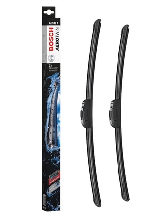 Silecek Süpürgesı Ön Takım Aerotwin Silecek Seti - [ 530 / 500 Mm ] Kore Tüm Modeller Bm 2000- (Oem No: 3397118986)