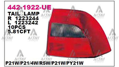 Stop Lambası Vectra B 2009-2002 Sol (Oem No:1223244)