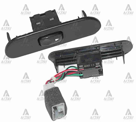 Cam Açma Düğmesi H-100 / Kmy Sağ (Oem No:9369243320)