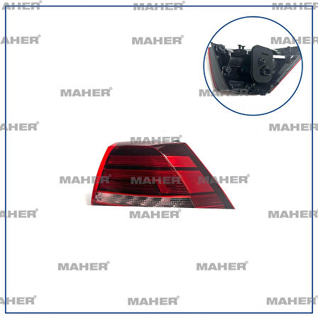 Stop Lambası Golf7 2017-2020 Led Trend-Comf. Dış Sağ (Oem No:5G0945096Q)