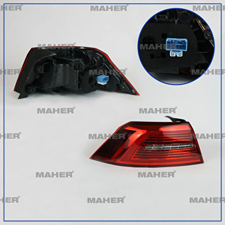 Stop Lambası Passat 2014-2019 Dış Sol Led Hıghlıne (Oem No:3G5945207E)