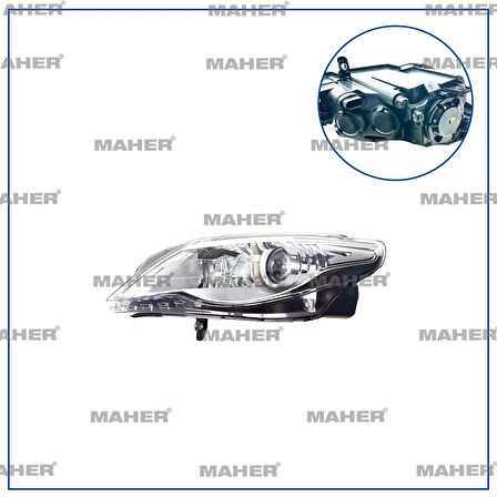 Far Passat Cc 2009-2012 Xenon-Beyin Sol (Oem No:3C8941753C)