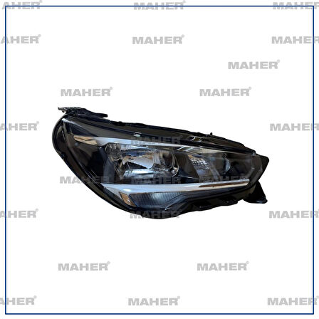 Far Corsa F 2019-2023 Sağ   (Halojen) (Oem No:9829465380)