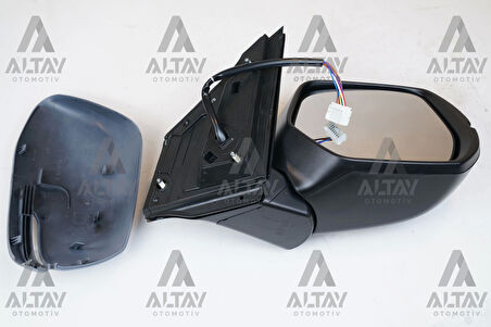 Ayna Dış Dikiz Crv 2012-2017 Elektrikli Isıtmalı Sinyalli Otomatik Katlanır 9 Pın Sağ (Oem No:76208T1Gg32)