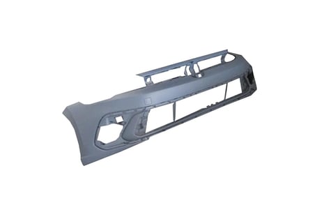 Volkswagen Polo- 8- 2021-2024  Ön Tampon Astarlı Gri/Braketli/Sensör Deliksiz (Tyg) (Oem No:2G0807217Afgru)