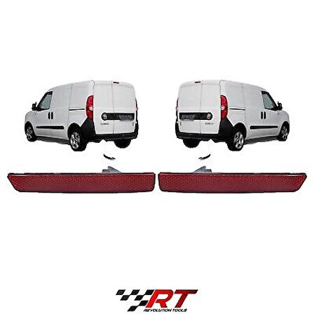 Fiat Doblo Iıı 2010- Reflektör Arka Sağ  (Oem No:51810677)