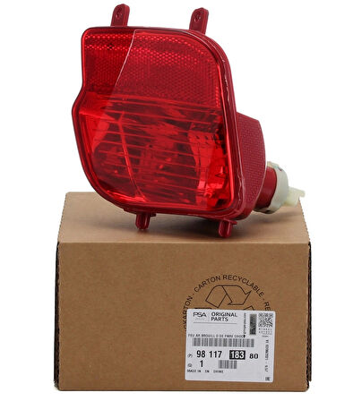 Psa 3008 (P84) / C5 Aırcross B.M 2016- Sis Lambası Arka Sağ (Duyulu) (Oem No:9811718380)