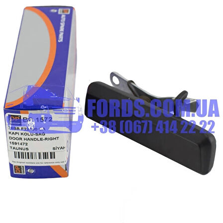 Ford Taunus-P100 76- Kapı Dış Açma Kolu Sağ Sıyah (Zamak) (Oem No:76Bbf22400Ca)