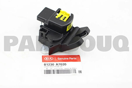 Bagaj Kilidi Cerato 2015-18 (Oem No:81230A7020)