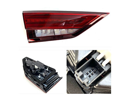 Vw A3 2016- Stop Lambası İç Sol Sedan-Ledlı (Oem No:8V5945093D)