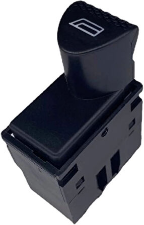 Cam Açma Düğmesi Albea / Palio (Tekli) İç-Siyah Sol (Oem No:98809718)