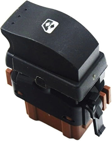Cam Açma Düğmesi Master Iı / Trafic Iı / Movano / Vivaro (Tekli) 6 Pin Sağ (Oem No:8200057321)