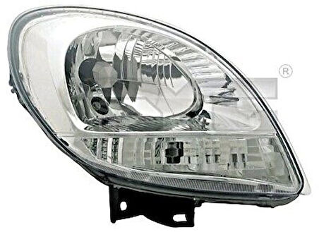 Far Kangoo 2003-2007 Motorlu Sol Beyaz Sinyalli (Oem No:8200236590)