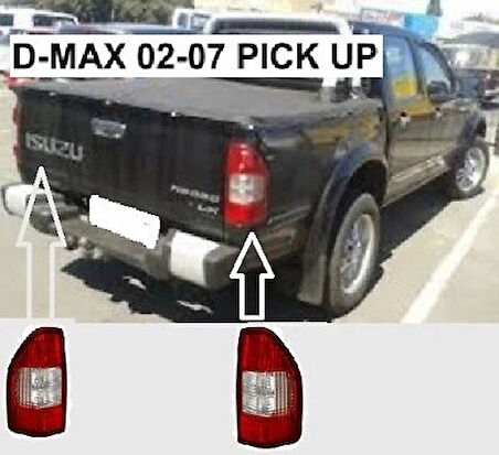Stop Lambası İsuzu D-Max 2002-2007 Sol (Oem No:8972347501)