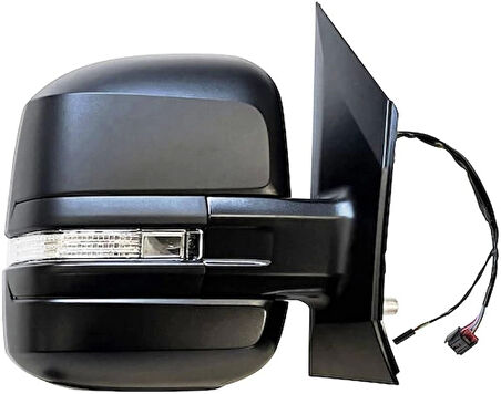 Vw Crafter Elektrikli Katlanır  Ayna 2017 Sonrası  Sinyalli Blıs 8+2 Pın Sağ (Oem No:7C1857408L9B9)