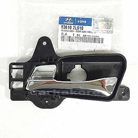 Kapı Kolu I-30 2007-2011 Arka İç Siyah Sol (Oem No:836102L010)