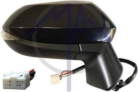 Ayna Dış Dikiz Corolla 2019 Sonrası  Elektrikli Isıtmalı Sinyalli Otomatik Katlanır+Blıs Sistemli (Kör Nokta) Sağ (Oem No:8791002L60)