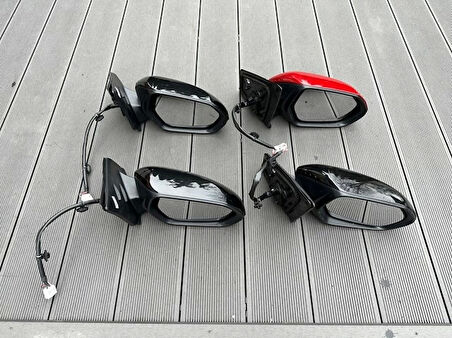 Ayna Dış Dikiz Yaris 2020 Sonrası Elektrikli Isıtmalı Sinyalli Ön Sol (Oem No:87940K0030)