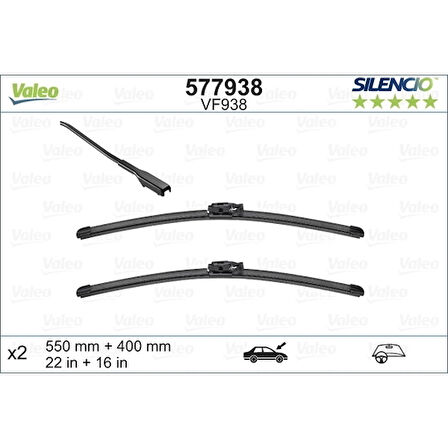 Renault Dokker-Lodgy 2013- Silecek Süpürge Ön Takım  (Oem No:288908716R)