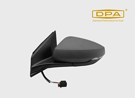 Vw Polo 2017- Dış Dikiz Aynası Sol Astarlı Kapaklı (6 Pın) (Oem No:2G1857507N)