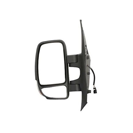 Renault Master Iıı / Movano B 09 - Dış Dikiz Aynası Sol Elektrikli Isıtmalı, Lamba (16W), Dısbükey Cam - 7Pın Sol  (Oem No:963021976R)