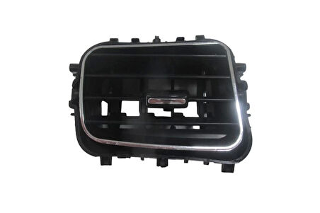 Renault Symbol- 2013-2016  Ön Göğüs Orta Üfleme Peteği Sol Siyah (Nikelaj Çerçeveli) (Difizör) (Oem No:687512103R)