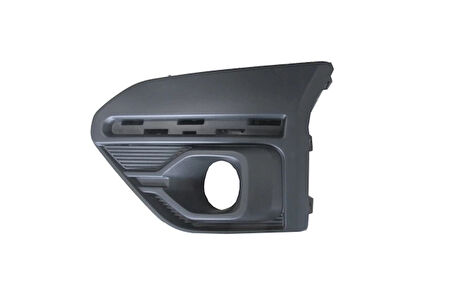 Dacia Sandero Stepway- 2021-2024  Sis Lamba Kapağı Sol Siyah Sis Delikli/Sensör Deliksiz (Tw) (Oem No:261524158R)