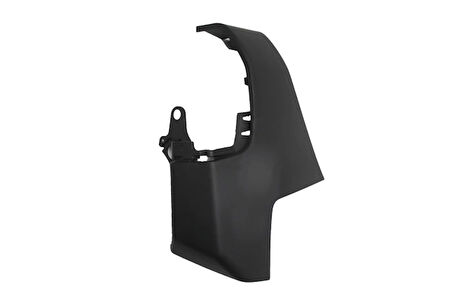 Citroen Berlingo- 2024-2025  Arka Tampon Ucu Sol Siyah (Tek Kapı) (Oem No:9816789680)
