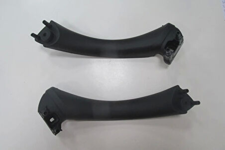 Bmw 3 Serı- 3 Serisi- 2005-2011  Ön Kapı İç Çekme Kolu Sağ/Sol Set (2 Parça) Siyah