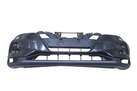Nissan Qashqai- J11- 2017-2021  Ön Tampon Siyah (Sensör Delikli/Far Yıkama Delikli)(Tyg) (Oem No:62022Hv30A)