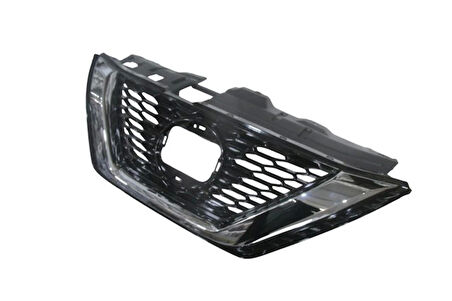 Nissan Qashqai- J11- 2017-2021  Ön Panjur Nikelaj Çıtalı (Kamera Deliksiz) (Tyg) (Oem No:62310Hv32A)