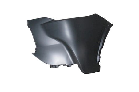 Toyota Corolla- Cross- 2022-2024  Ön Tampon Sol Dodik Delikli Astarlı/Siyah (Tyg) (Oem No:5211316900)