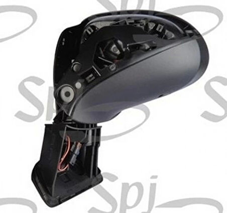 308 Elektrikli Ayna 2006-2014 Astarlı Kör Noktalı Sinyalli Sol Oem No:8153Ne