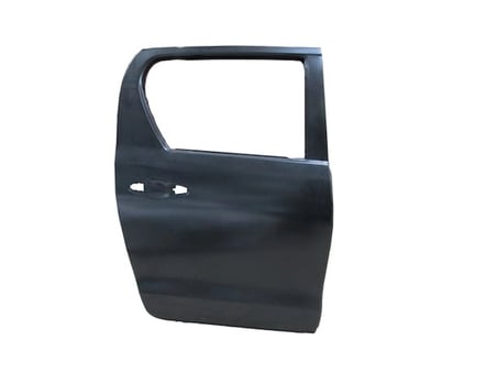 Toyota Hilux Revo 2015-2019 Arka Kapı Komple Sağ Çelik Barlı Siyah (İceli - Çekomastikli) (Tw) (Oem No: (67003-Kk010))