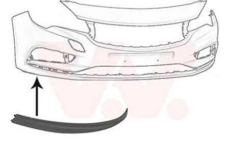 opel astra- k- hb- 2016-2019  ön panjur yuvası iç (panjur gövdesı) (tw) Oem No (13448088)