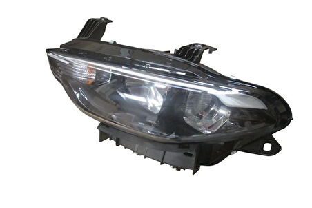 fiat egea- sd/hb/sw- 2015-2020  far lambası sol elektrikli/motorlu (sıyah) (h7/h15) (rıa) Oem No (52145171)