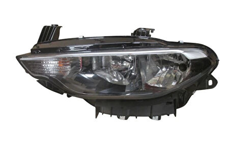 fiat egea- sd/hb/sw- 2015-2020  far lambası sol elektrikli/motorlu (sıyah) (h7/h15) (rıa) Oem No (52145171)